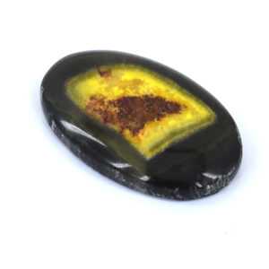 Certified Natural 41.33 Ct Oval Cabochon Pietersite (Chalcedony) Gemstone