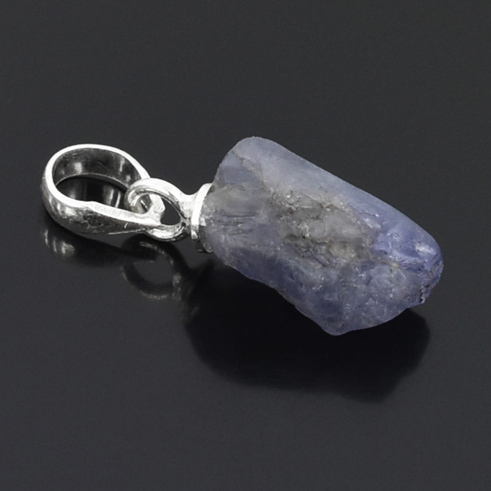 Natural Raw Tanzanite Crystal Pendant in 925 Sterling Silver Chain | Healing Gemstone Necklace for Intuition & Wisdom - Image 8