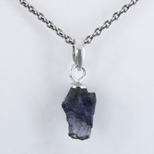 Premium Natural Blue Kyanite Raw Crystal Pendant for Healing, Meditation & Energy Balance