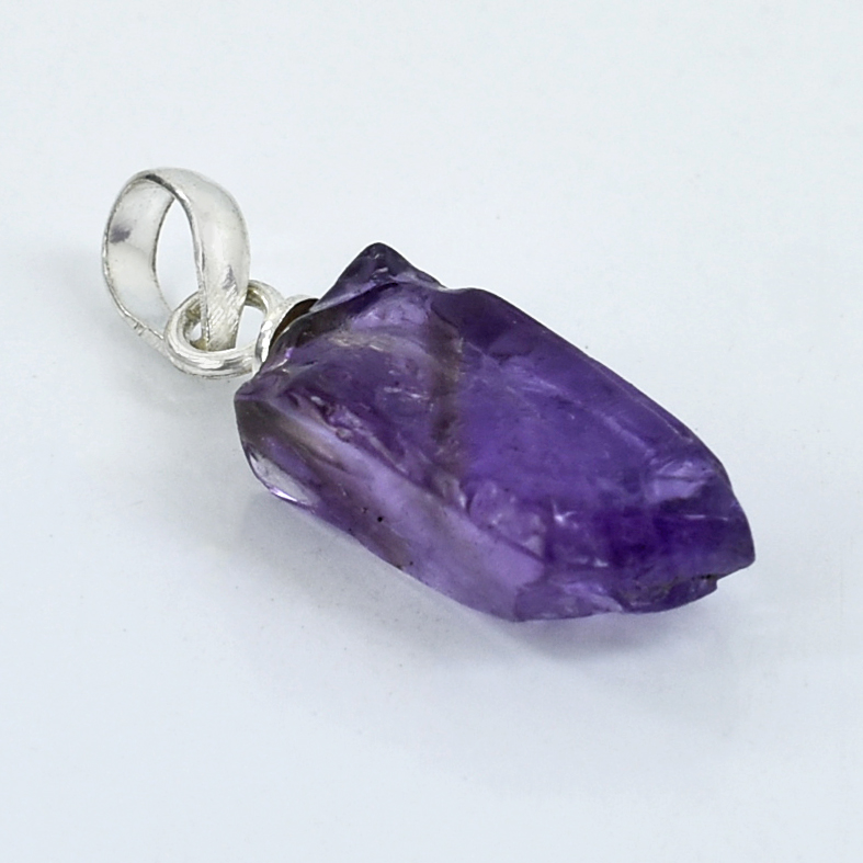 Natural Amethyst Raw Crystal Pendant Necklace | Healing Stone for Calm, Protection & Spiritual Growth - Image 8