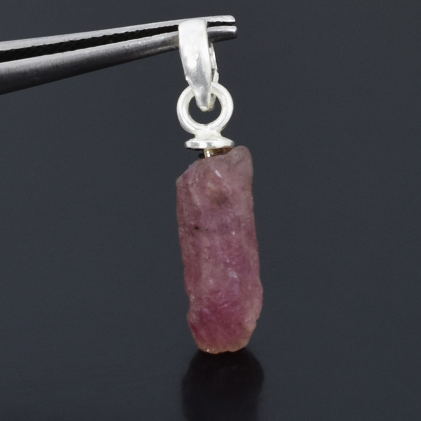 Natural Raw Ruby Crystal Pendant Necklace | Healing Gemstone for Love, Passion & Positive Energy - Image 7