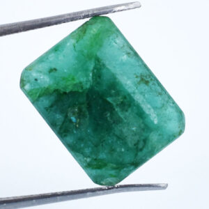 Natural Green Emerald (Panna) Octagon Cut Loose Gemstone