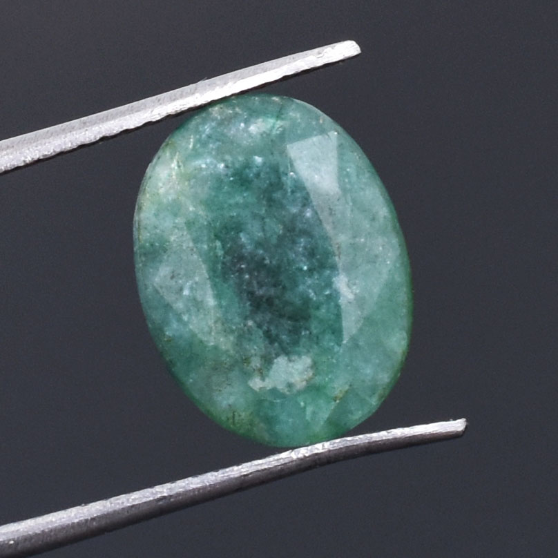 Natural Emerald (Beryl) Panna – Certified Oval Green Gemstone for Astrology & Healing - Image 3