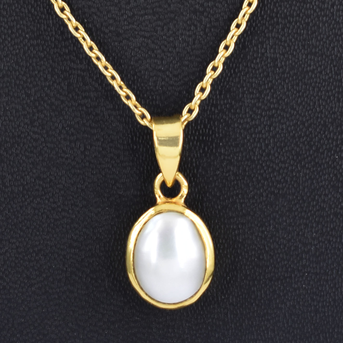 Natural Pearl (Moti) Gemstone Pendant - Image 7