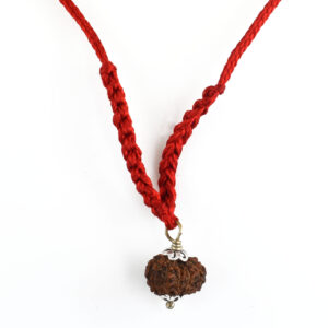 10 Mukhi Rudraksha Pendant (Origin Napal) – Red Sacred Thread