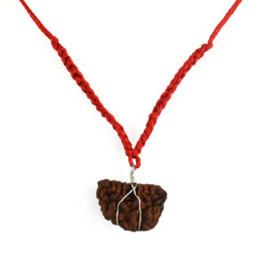 1 Mukhi Rudraksha Pendant – (Napal Original) with Sacred Red Thread