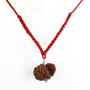 9 Mukhi Gauri Shankar Rudraksha Pendant (Origin Nepal) – Divine Shiva Parvati Rudraksha