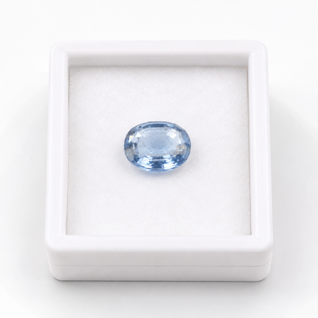 Natural White White Topaz Gemstone | Certified Oval Cut White Topaz for Astrology & Jewelry - Image 4