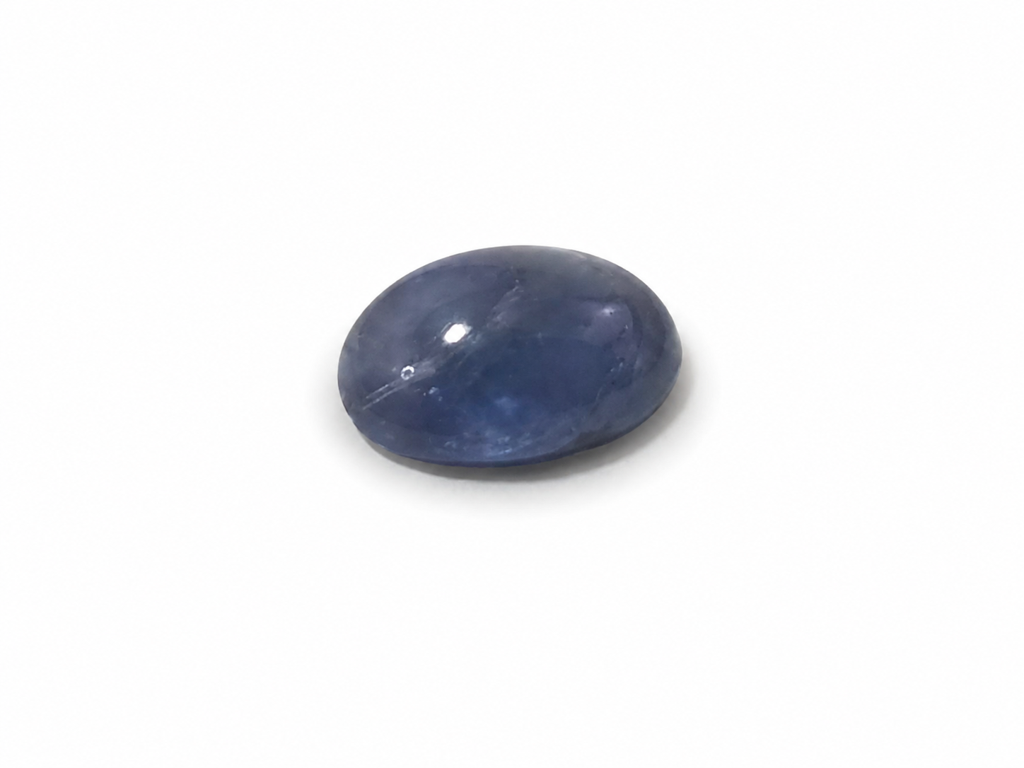 Natural Tanzanite Oval Cabochon Gemstone | Certified Blue Tanzanite Loose Stone | 7.47 Carat