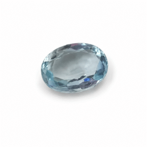 Natural Sky Blue Topaz (Oval Faceted) Certified Loose Gemstone