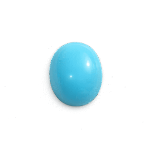 Natural Turquoise (Firoza) Gemstone | Oval Cabochon Loose Stone | Sky Blue Natural Gemstone for Jewelry & Astrology