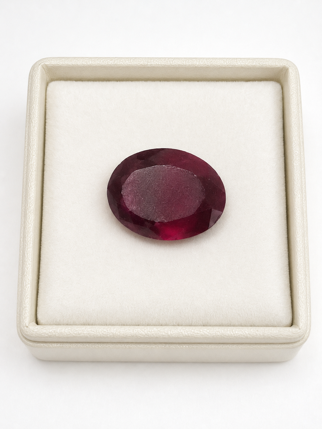 Natural Red Garnet (Gomed) Certified Gemstone - Image 4