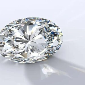 Natural White Zircon 6.25 Carat Oval Cut Loose Gemstone