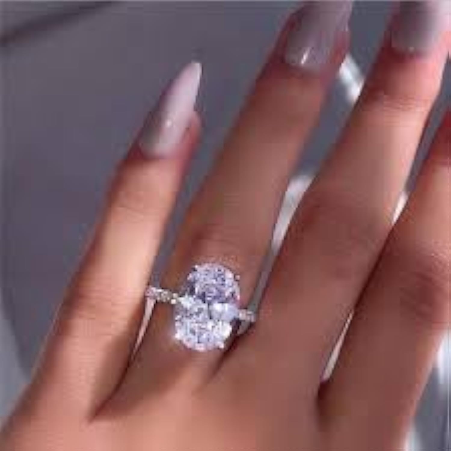 Natural White Zircon Gemstone 6.25 Carat | Certified Oval Cut White Zircon Loose Gemstone for Ring, Pendant & Astrology - Image 4