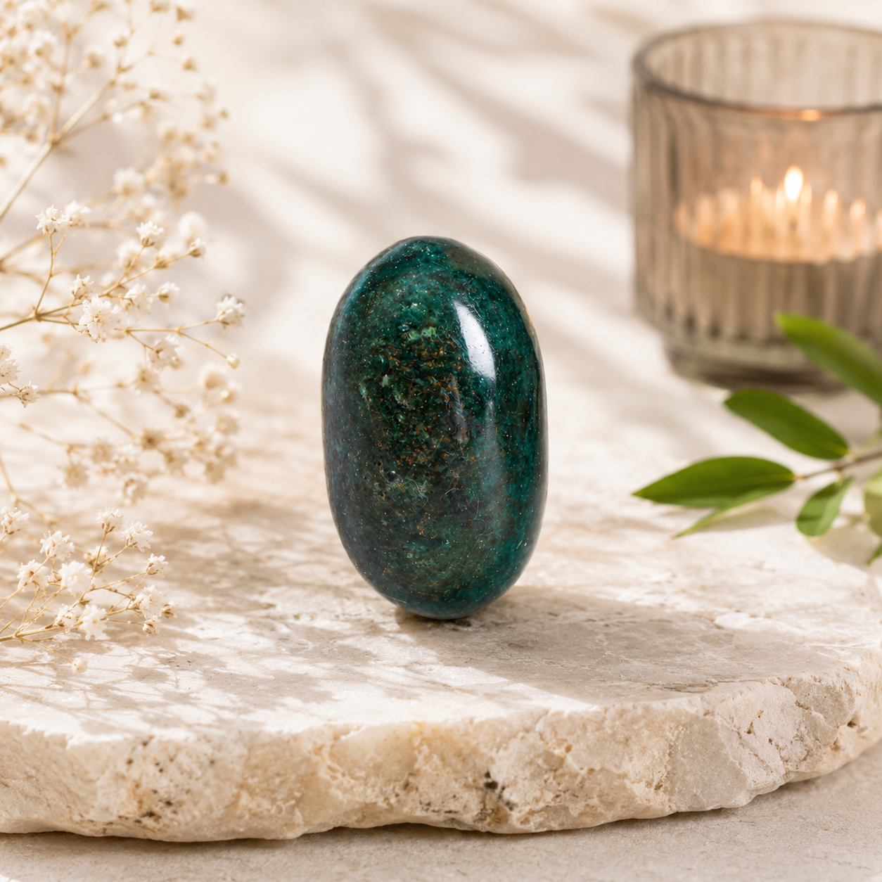 Natural Green Kyanite Shiva Lingam | Healing Crystal Stone for Meditation & Energy Balance - Image 3