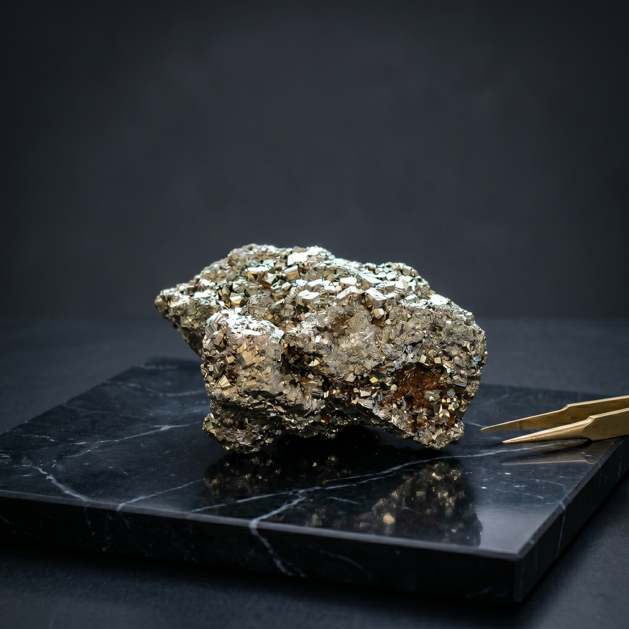 Natural Pyrite Crystal Cluster / Raw Pyrite Healing Stone (Fool’s Gold) for Wealth & Protection - Image 4