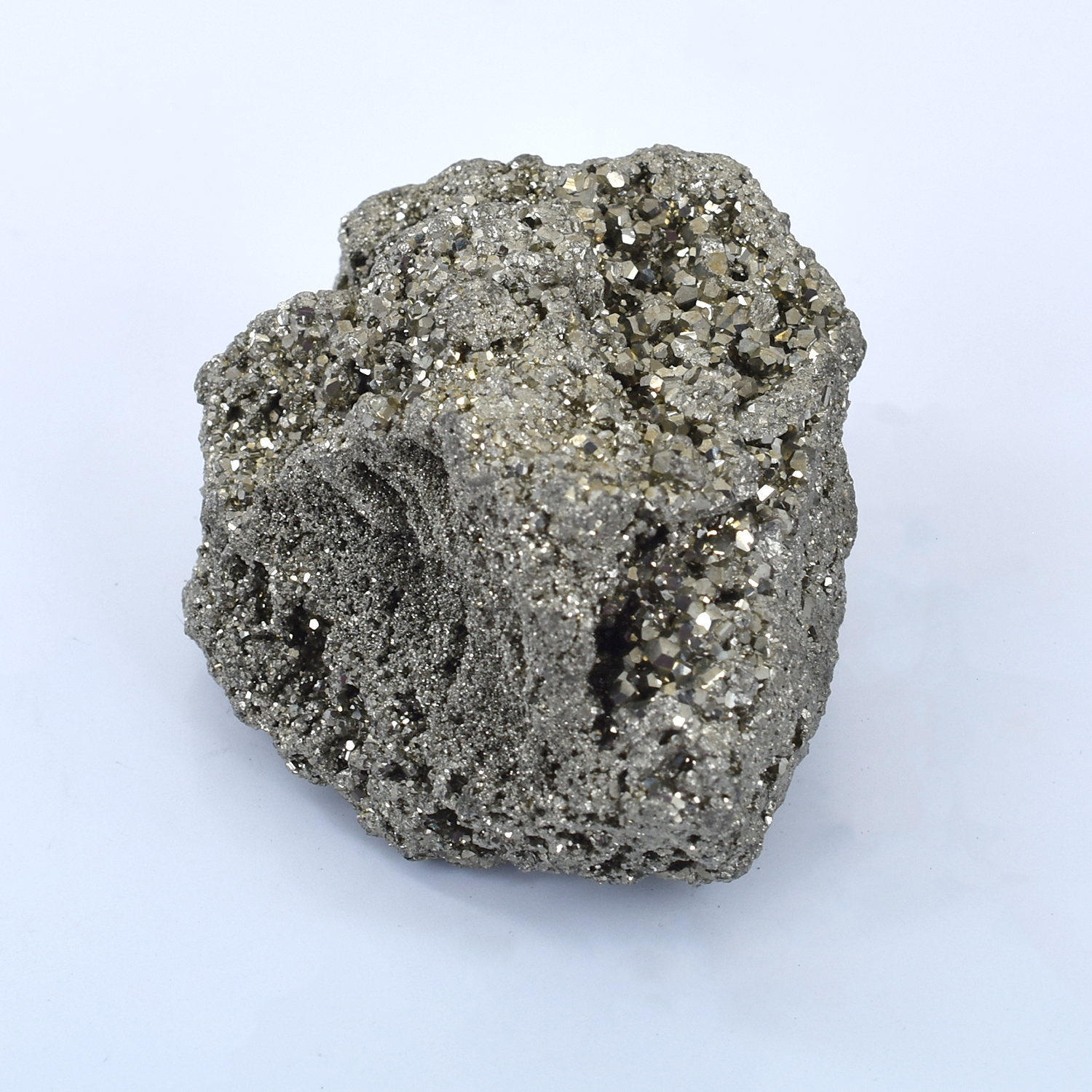 Natural Raw Pyrite (Fool's Gold) Healing Stone Cluster - Image 3
