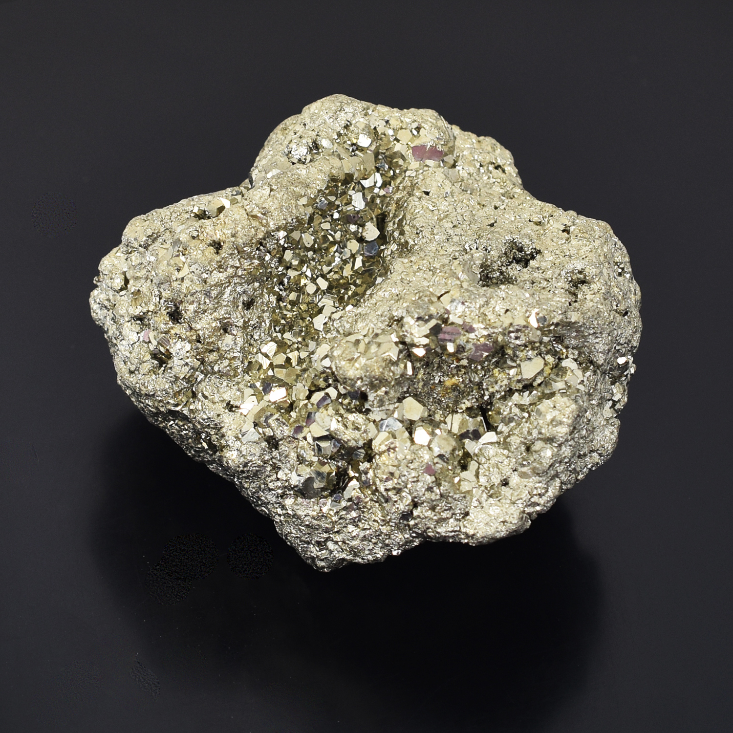 Natural Raw Pyrite Geode Cluster (Fool's Gold) Healing Stone - Image 2