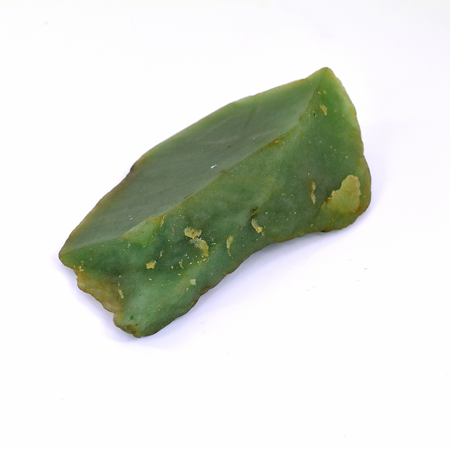 Natural Raw Green Jade Healing Stone (Rough Specimen) - Image 2