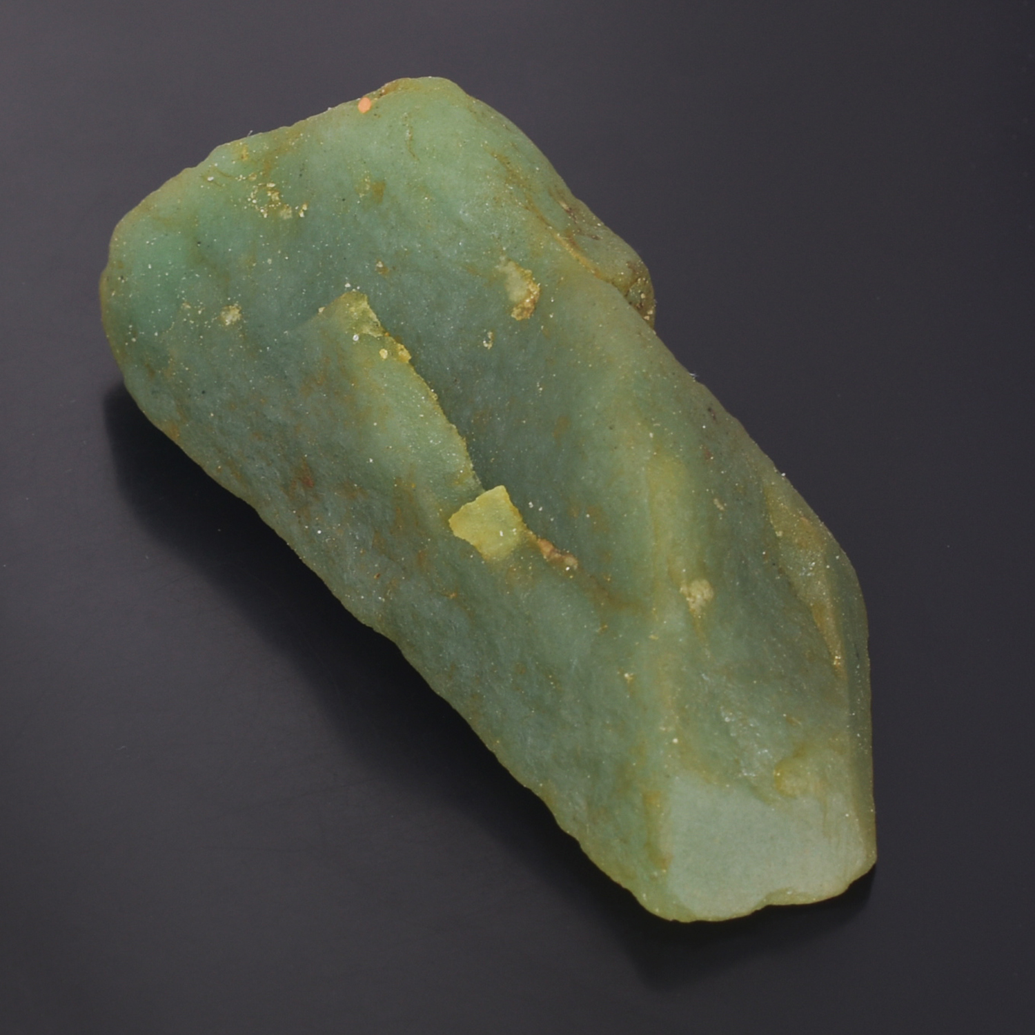 Natural Raw Green Aventurine Healing Stone (Rough Chunk) - Image 2