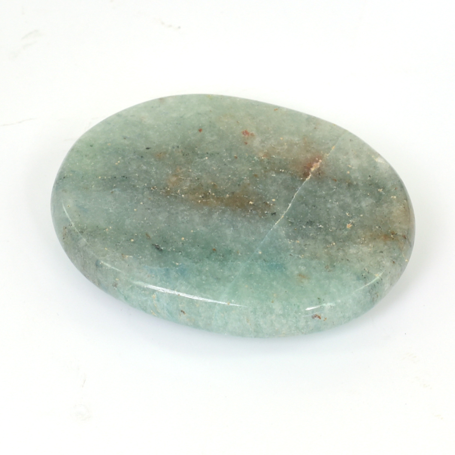 Green Aventurine Engraved Healing Stone: "Strength" - Image 3