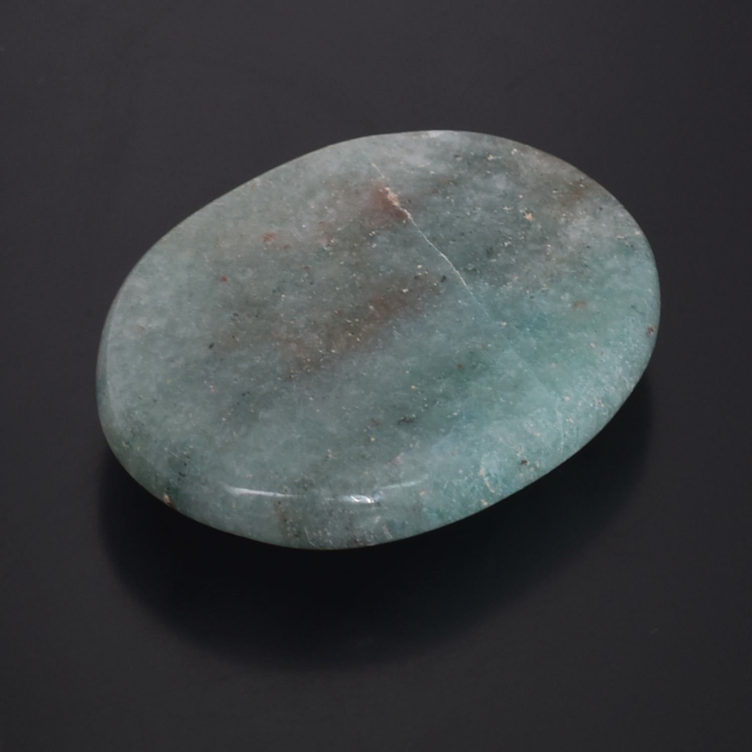Green Aventurine Engraved Healing Stone: "Strength" - Image 2