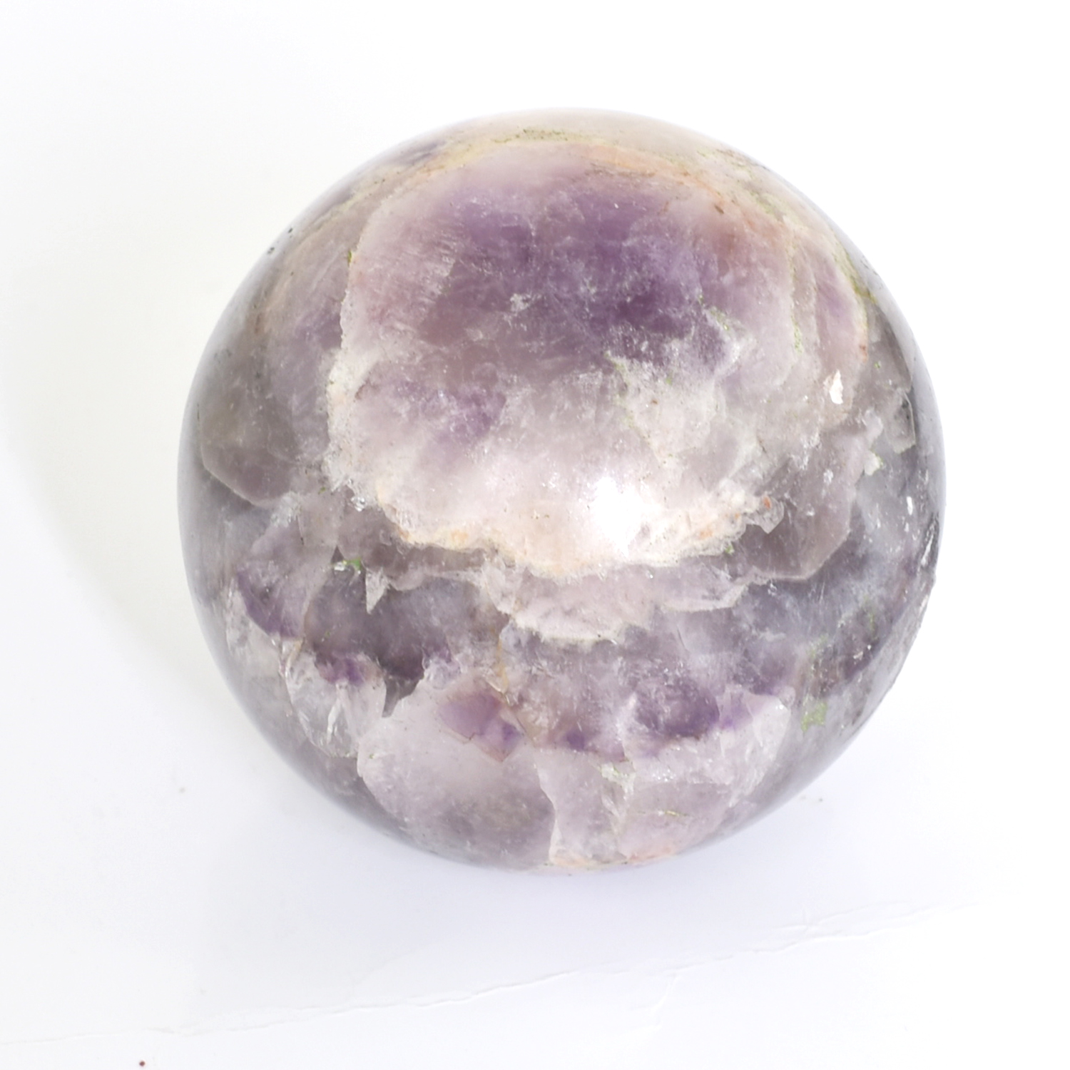 Natural Amethyst Healing Crystal Sphere (Polished Ball) - Image 3