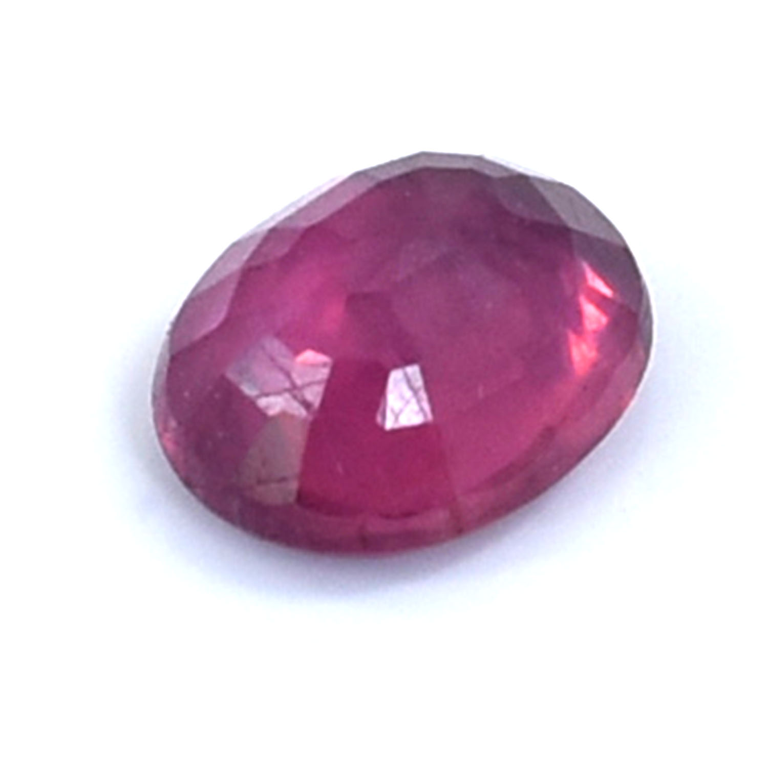 Certified Natural Ruby (Manik) – 1.86 Carat Oval Mixed Cut Gemstone - Image 3