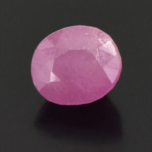Certified Natural Ruby (Manik) – 5.75 Carat Oval Mixed Cut Gemstone