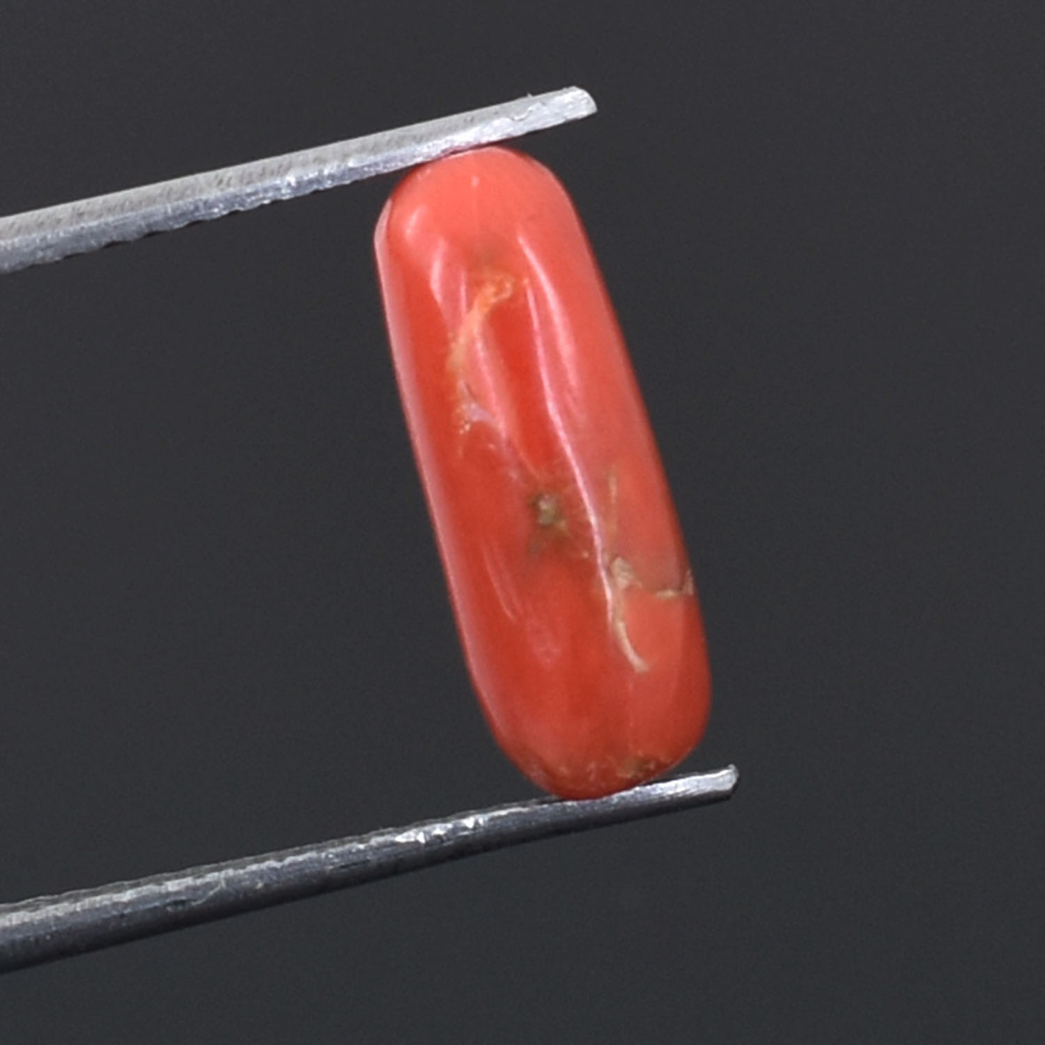 Natural Red Coral (Moonga) Gemstone – Certified Astrological Gem - Image 4