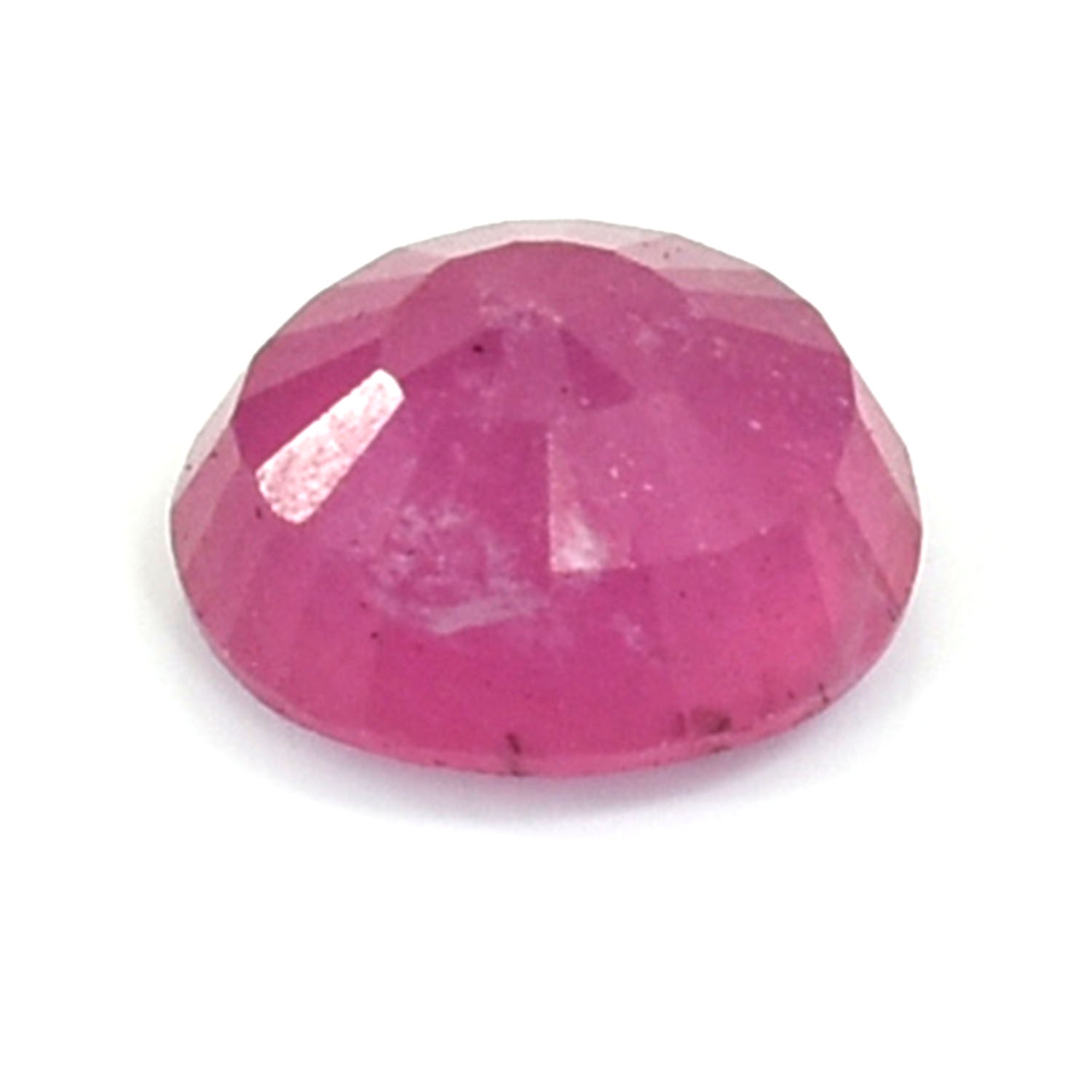 Certified Natural Ruby (Manik) – 4.16 Carat Oval Mixed Cut Gemstone - Image 2