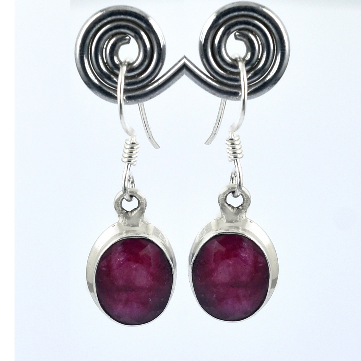 Natural Ruby (Manik) Gemstone Pendant in 925 Sterling Silver - Image 4