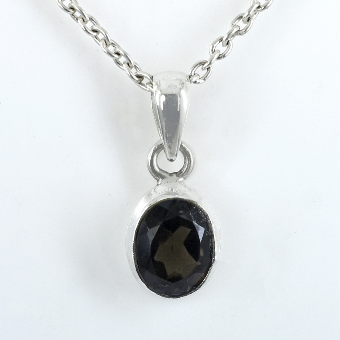 Natural Smoky Quartz Pendant – 22.60 Ct Smoky Quartz Gemstone Pendant - Image 2