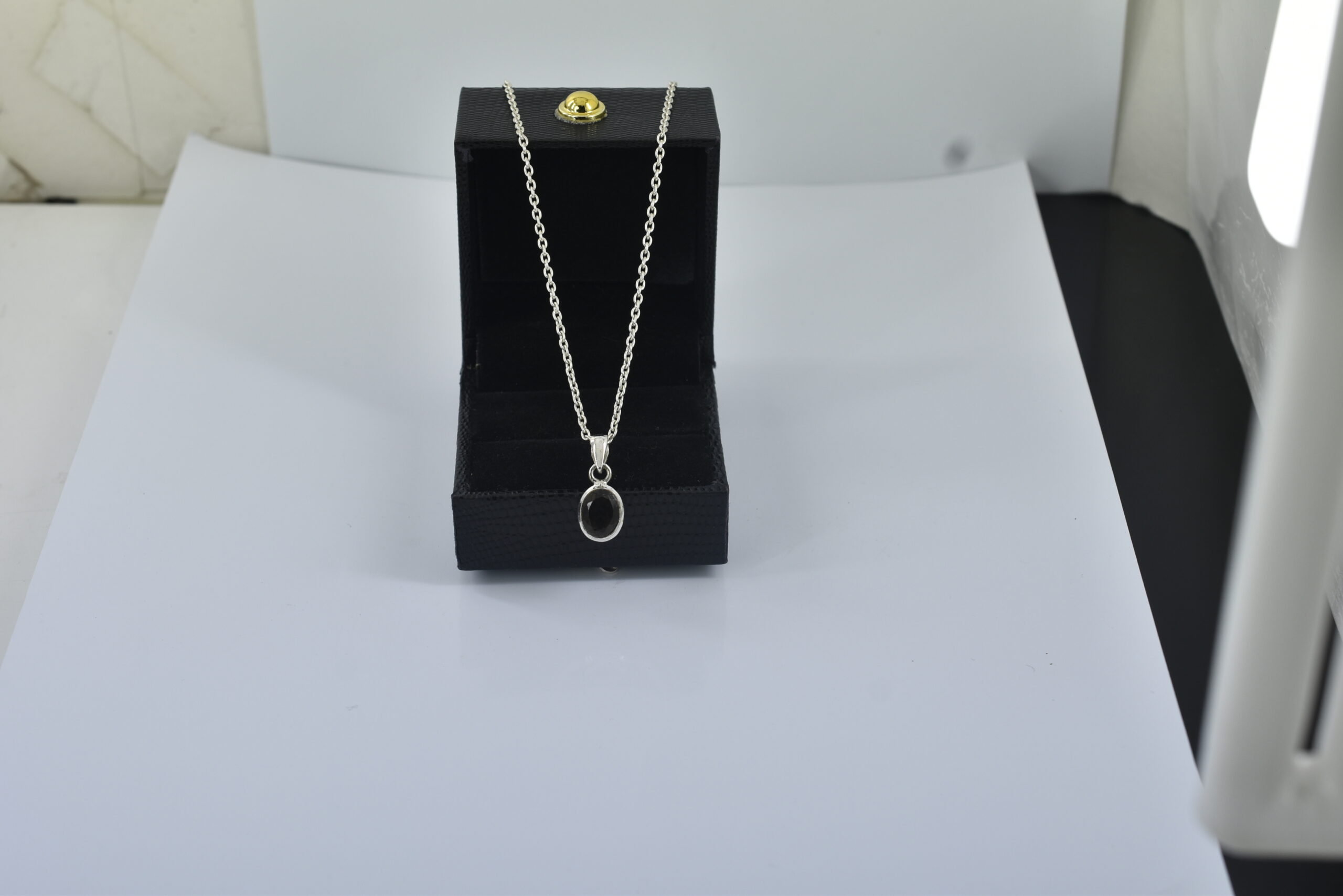 Natural Smoky Quartz Pendant – 22.60 Ct Smoky Quartz Gemstone Pendant - Image 6