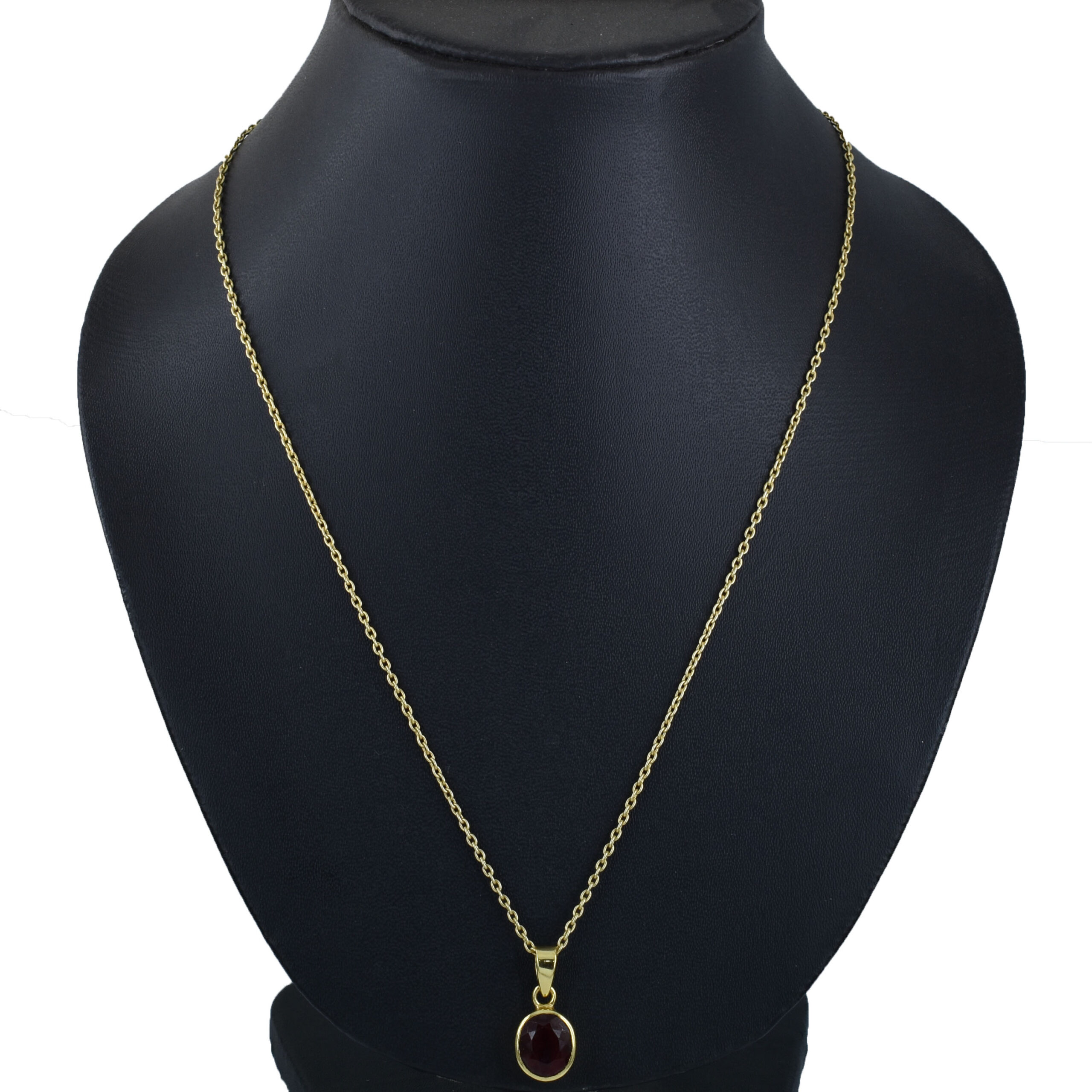 Natural Ruby (Manik) Healing Pendant - Image 2