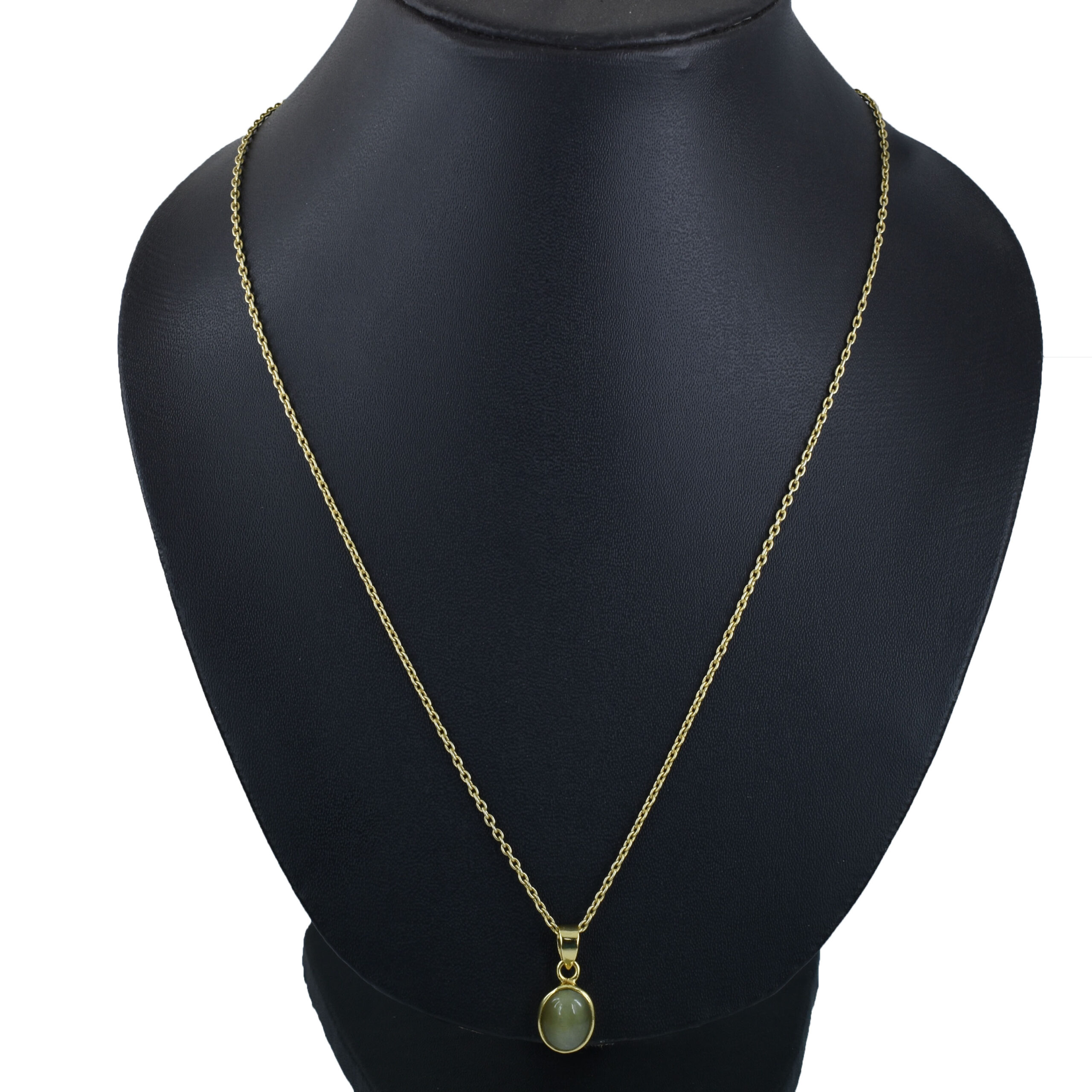 Natural Cats Eye (Lehsunia) Healing Pendant - Image 7
