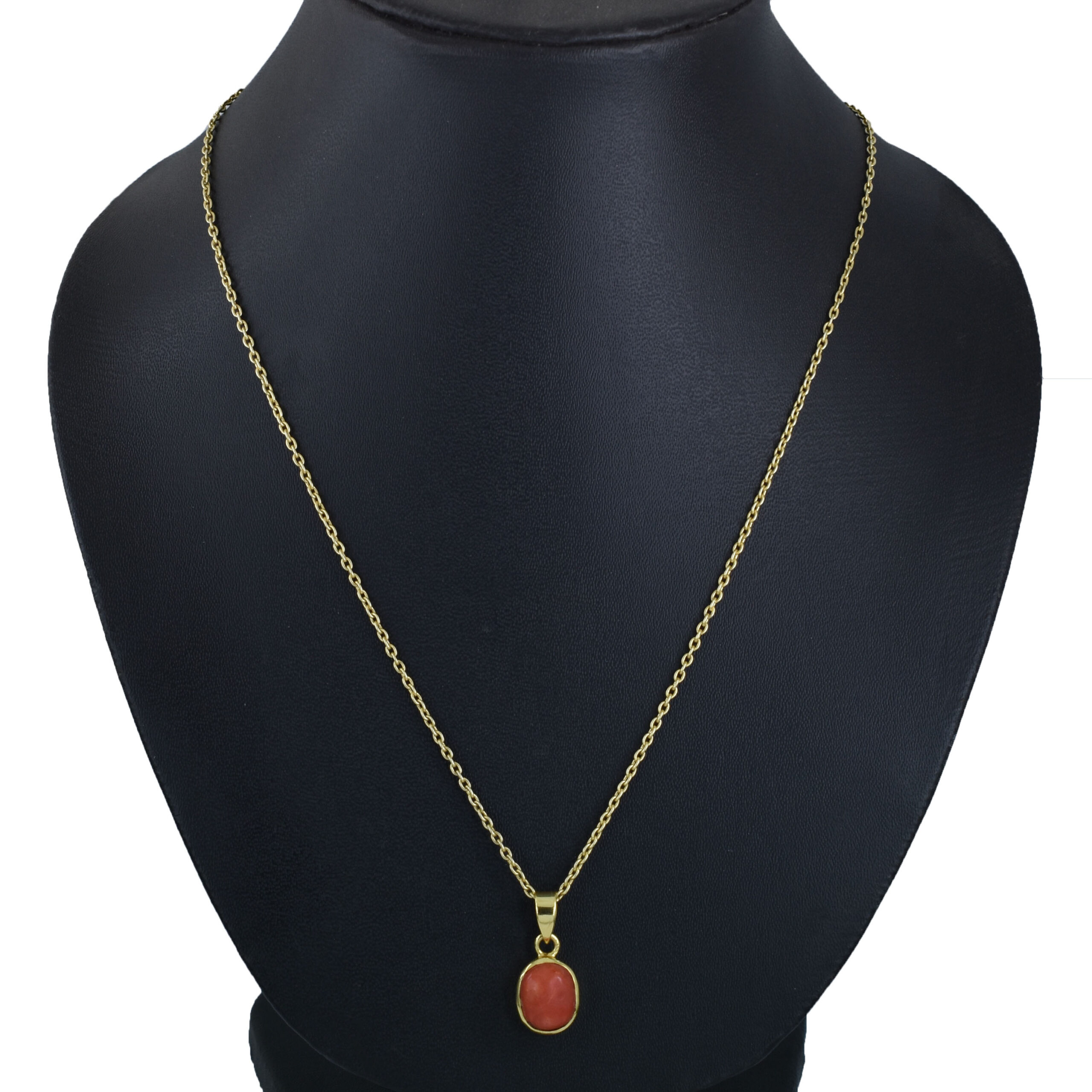 Natural Red Coral (Moonga) Healing Pendant - Image 6