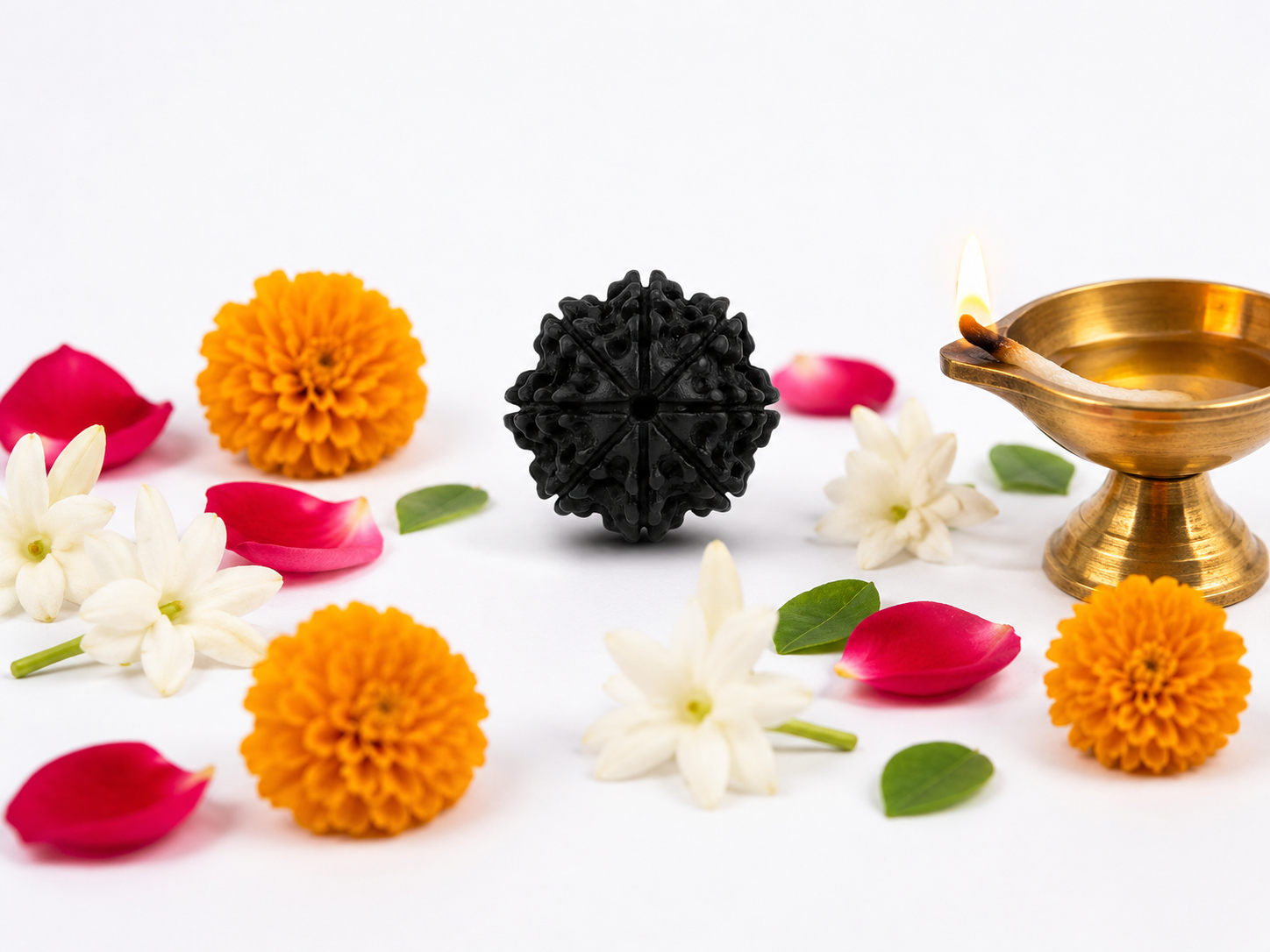Natural 9 Mukhi Rudraksha (Nine Faced Rudraksha) | Original Certified Nepali Rudraksha Bead