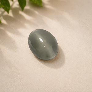 Natural Cat's Eye Quartz (Lehsunia) – 2.46 Carat IGLI Certified Gemstone