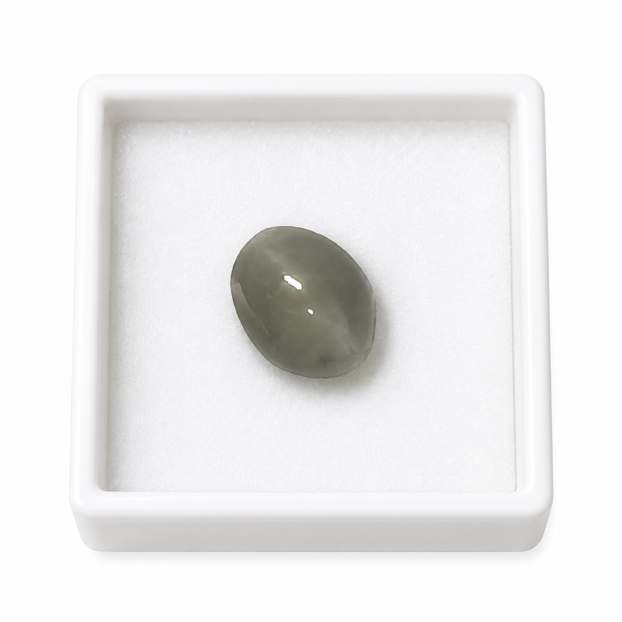 Natural Cat's Eye Quartz (Lehsunia) – 2.46 Carat IGLI Certified Gemstone - Image 2