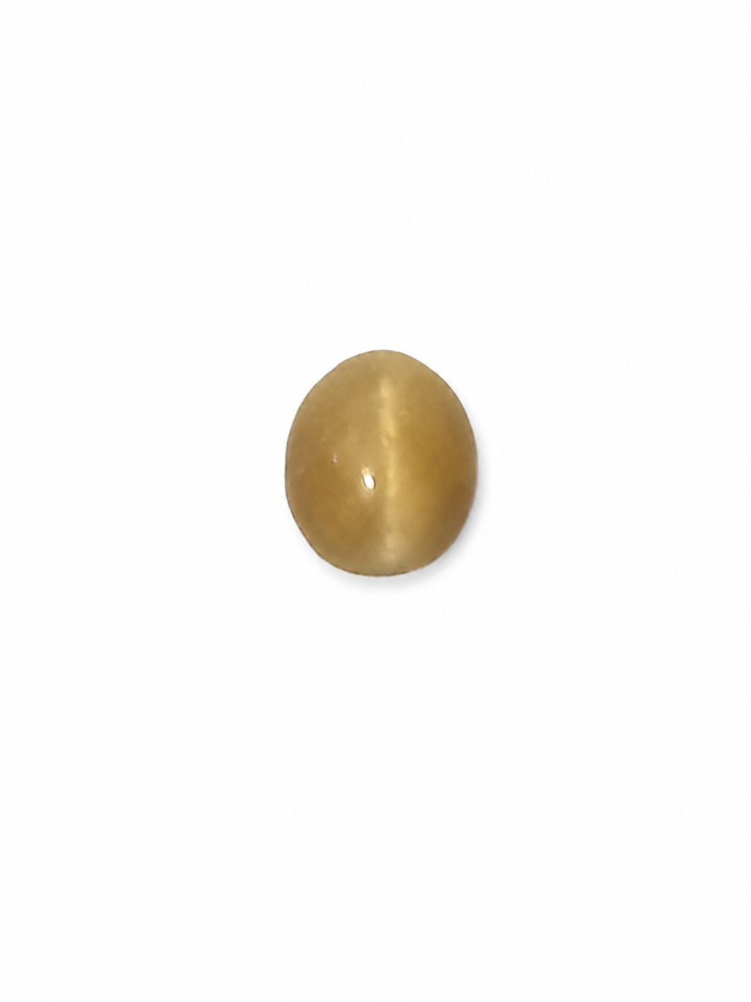 Natural Cat's Eye Quartz (Lehsunia) Gemstone – 2.74 Carats Certified Oval Cabochon - Image 2