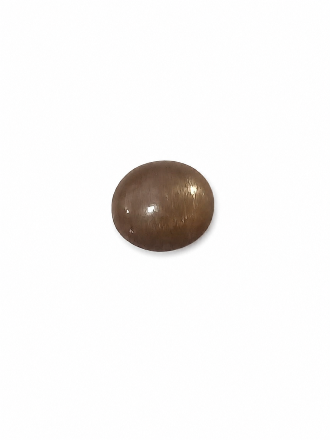 Natural Brown Cat's Eye Quartz Cabochon – 7.50 Carat Certified Gemstone - Image 2