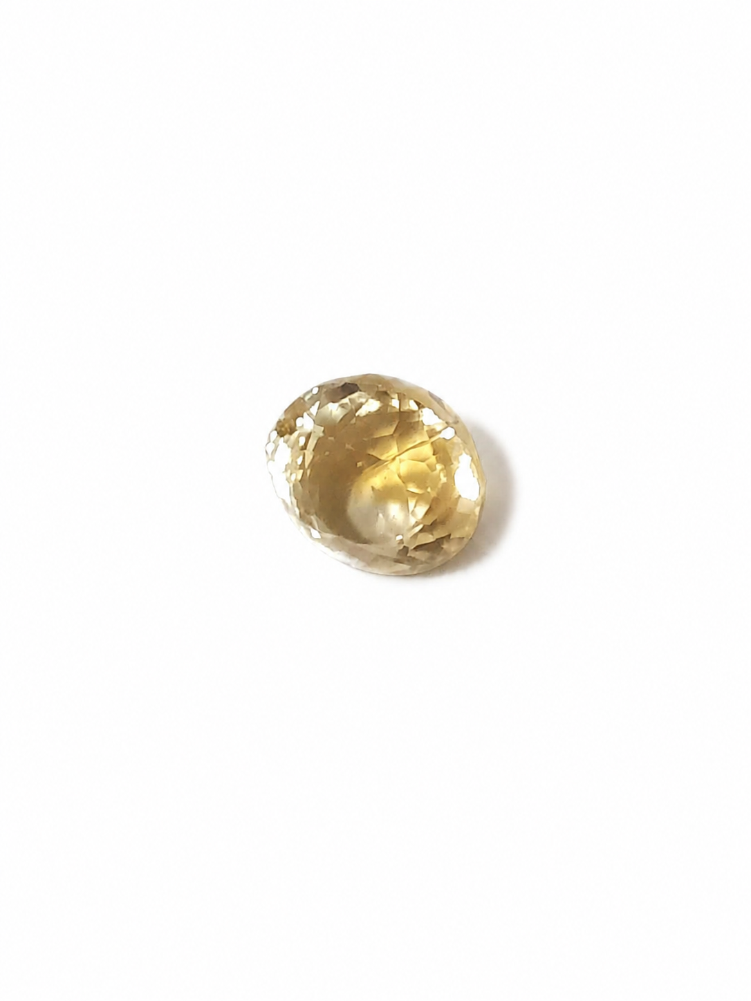 Natural Certified Citrine Gemstone – 6.56 Carat Oval Mixed Cut - Image 2