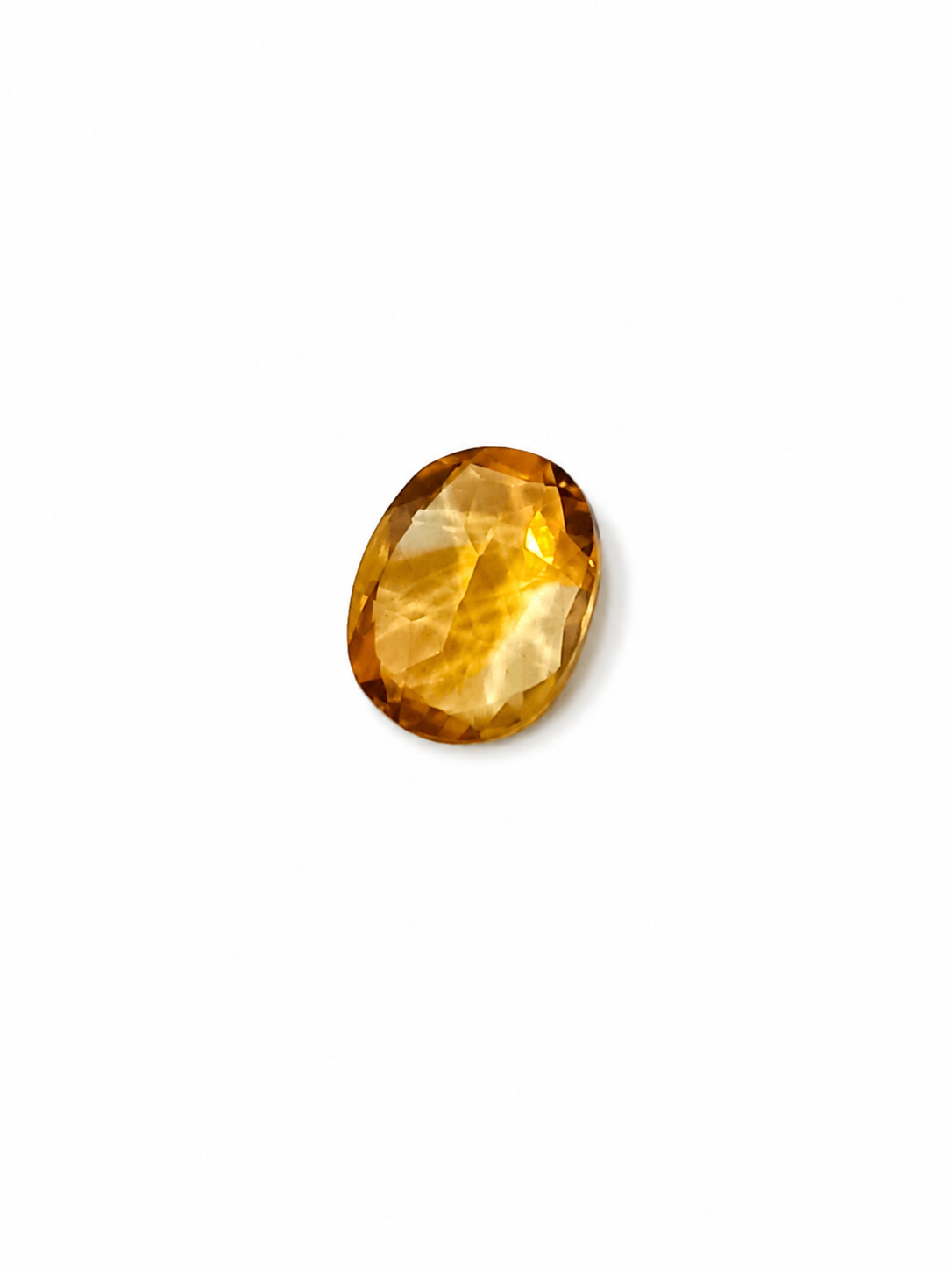 Natural Certified Citrine Gemstone – 2.59 Carat Oval Mixed Cut - Image 3