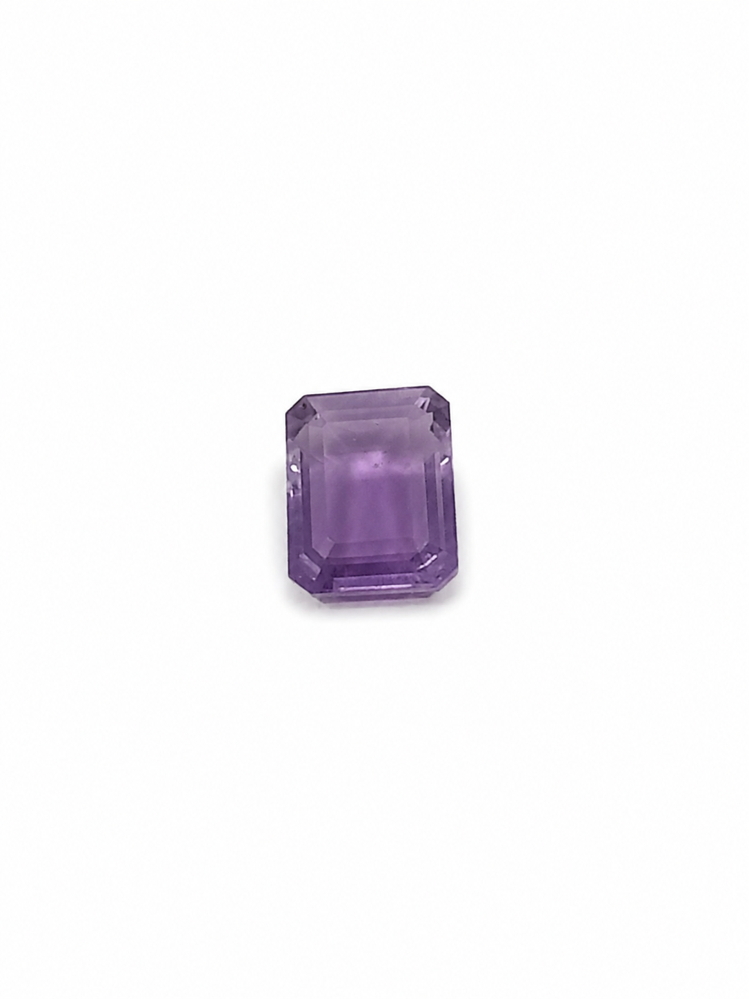 Natural Amethyst – Octagonal Step Cut Loose Gemstone (5.89 Cts) - Image 2
