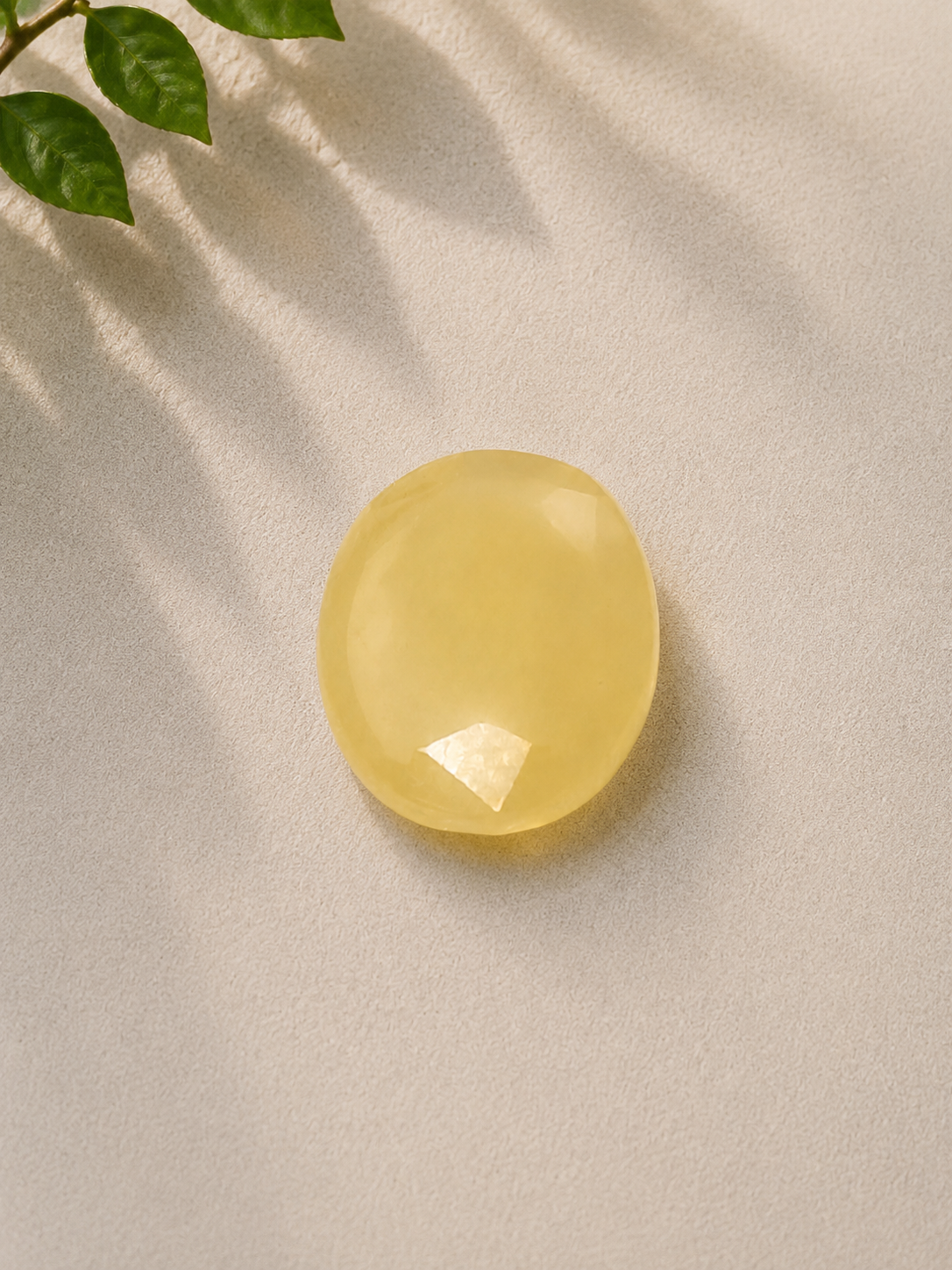Natural Yellowish Blue Sapphire (Pitambari Neelam) – Certified Loose Gemstone - Image 2