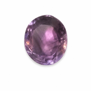 Natural Amethyst (Jamunia) Gemstone – Certified Purple Quartz | 9.57 Carat Oval Mixed Cut