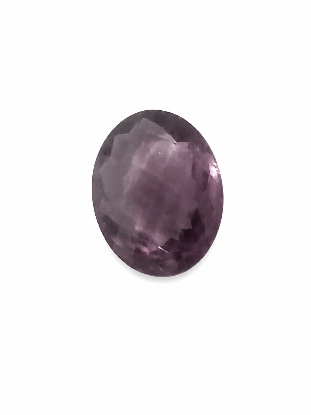 Natural Amethyst Oval Faceted Gemstone – 9.03 Carats Certified Purple Quartz