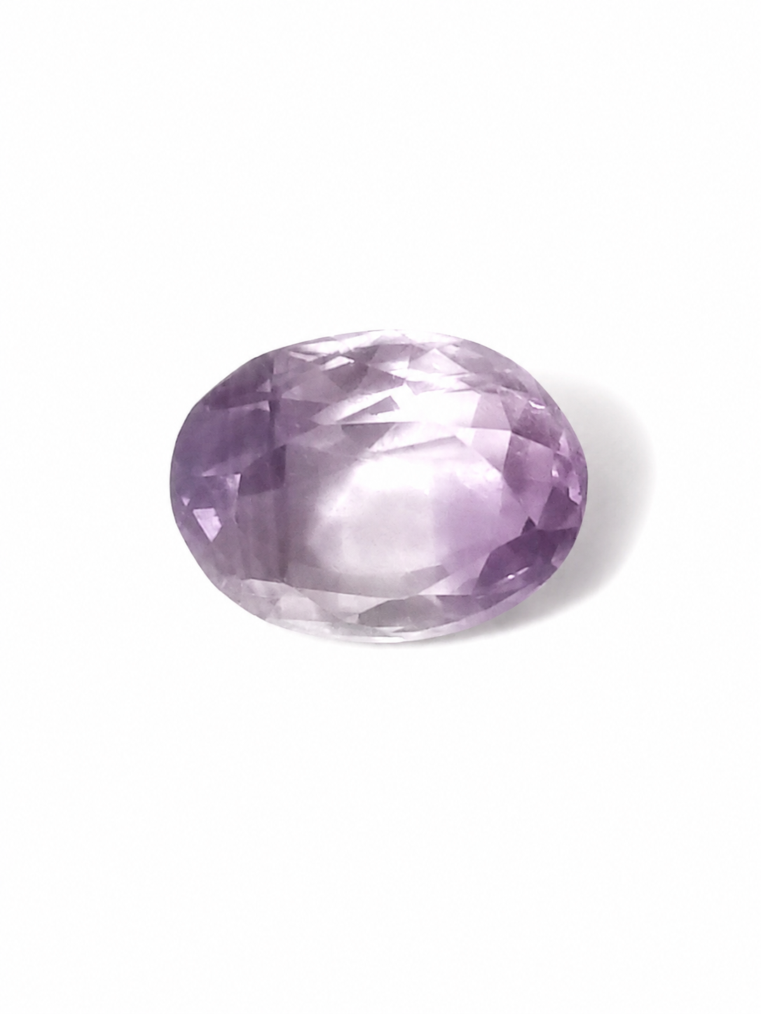 Natural Amethyst Oval Mixed Cut Gemstone – 6.65 Carats Certified Purple Quartz