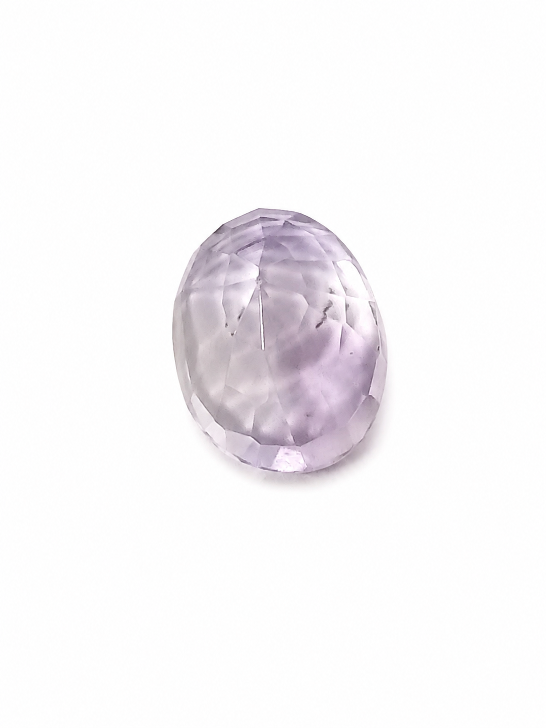 Natural Amethyst Oval Mixed Cut Gemstone – 6.65 Carats Certified Purple Quartz - Image 4